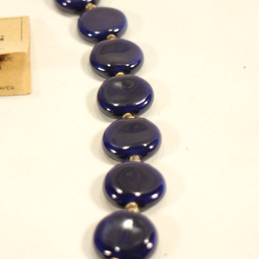 KAZURI Smartie 'Midnight' 22 in Hand-Made Necklace - Picture 4 of 6